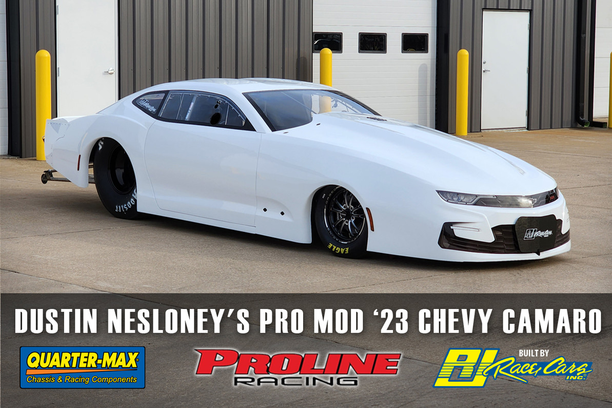 Dustin Nesloney's New RJ Race Cars Built ProLine Racing Pro Mod Chevy Camaro