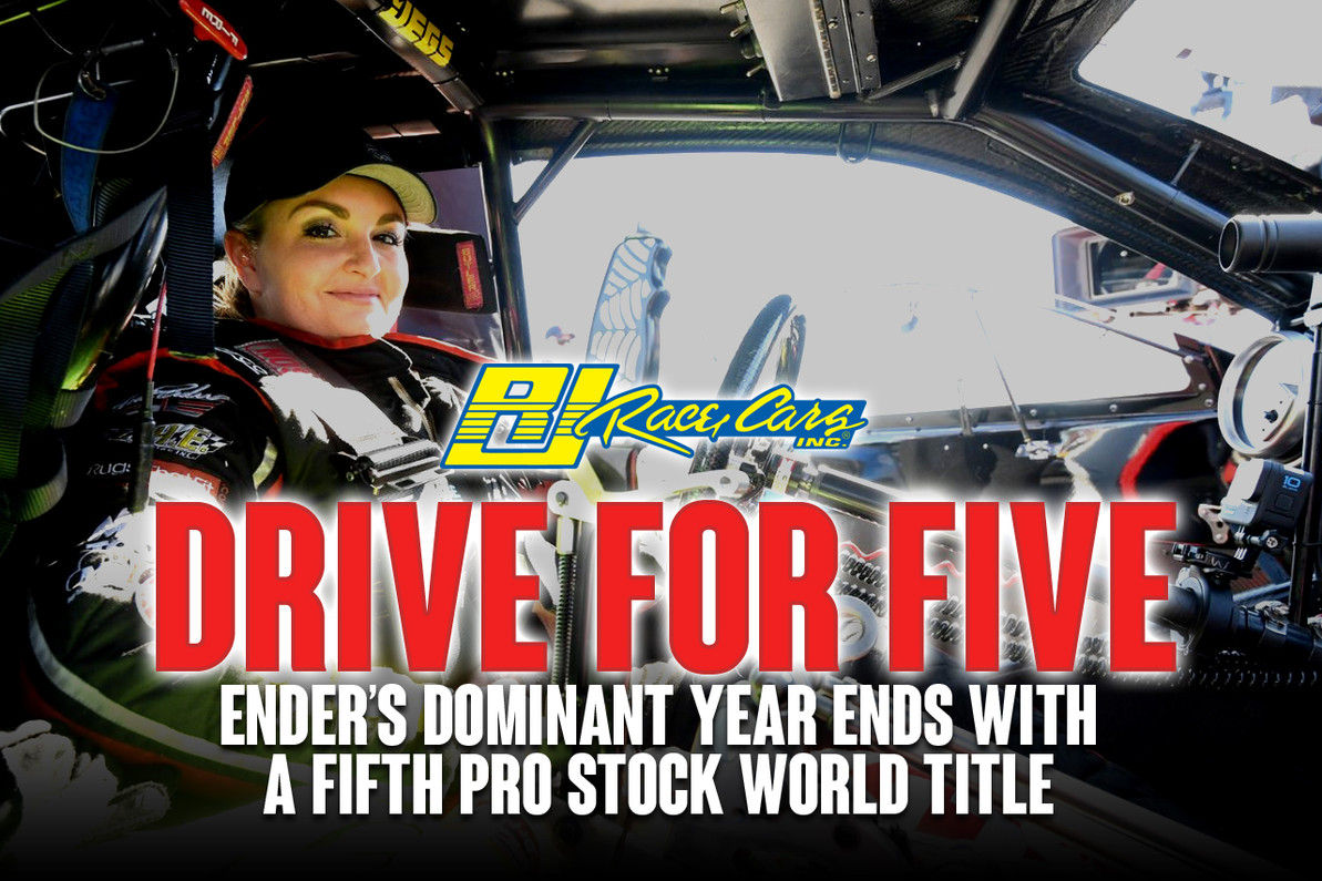 Erica Ender’s Dominant Year Ends With a Fifth Pro Stock World Title in a RJ Built Camaro