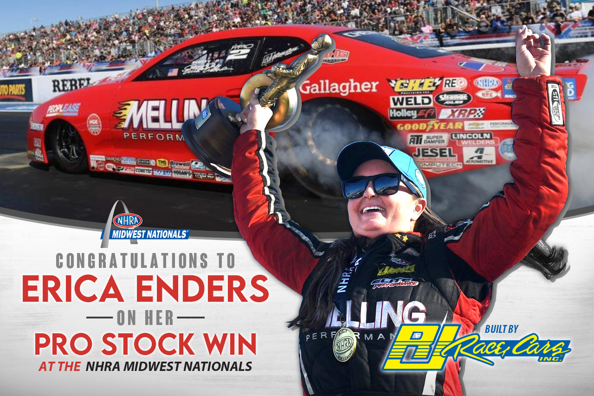 Erica Enders’ Marks Her 13th Pro Stock Win Of 2022 For Elite Motorsports in a RJ Race Car! 