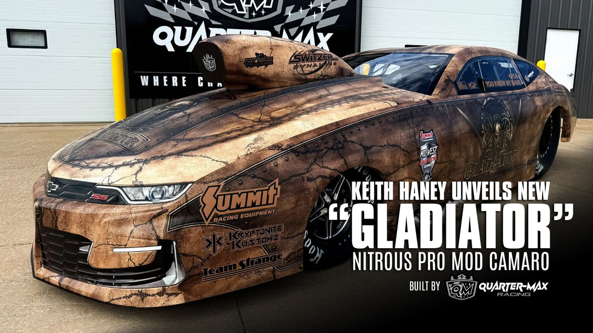 Keith Haney Unveils New “Gladiator” Nitrous Pro Mod Camaro built by Quarter-Max Racing