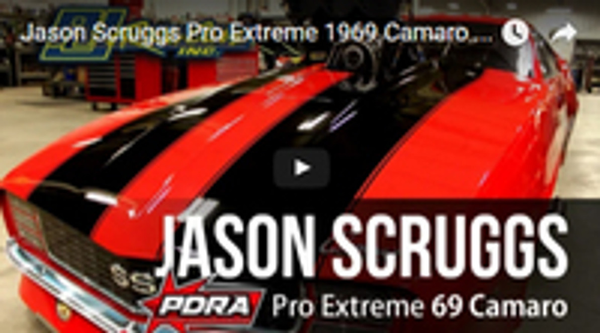 Jason Scruggs Pro Extreme 1969 Camaro built by RJ Race Cars