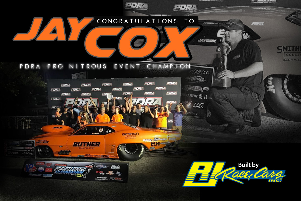 Jay Cox WINS Pro Nitrous at the PDRA Mid-Atlantic Showdown with help from Rickie Jones