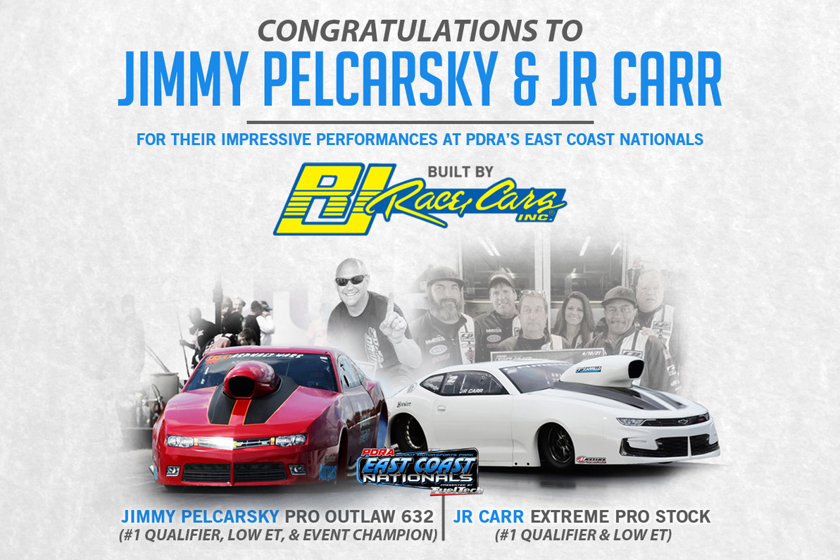 Pelkarsky Dominates Pro Outlaw 632 in his RJ Race Cars built Camaro 