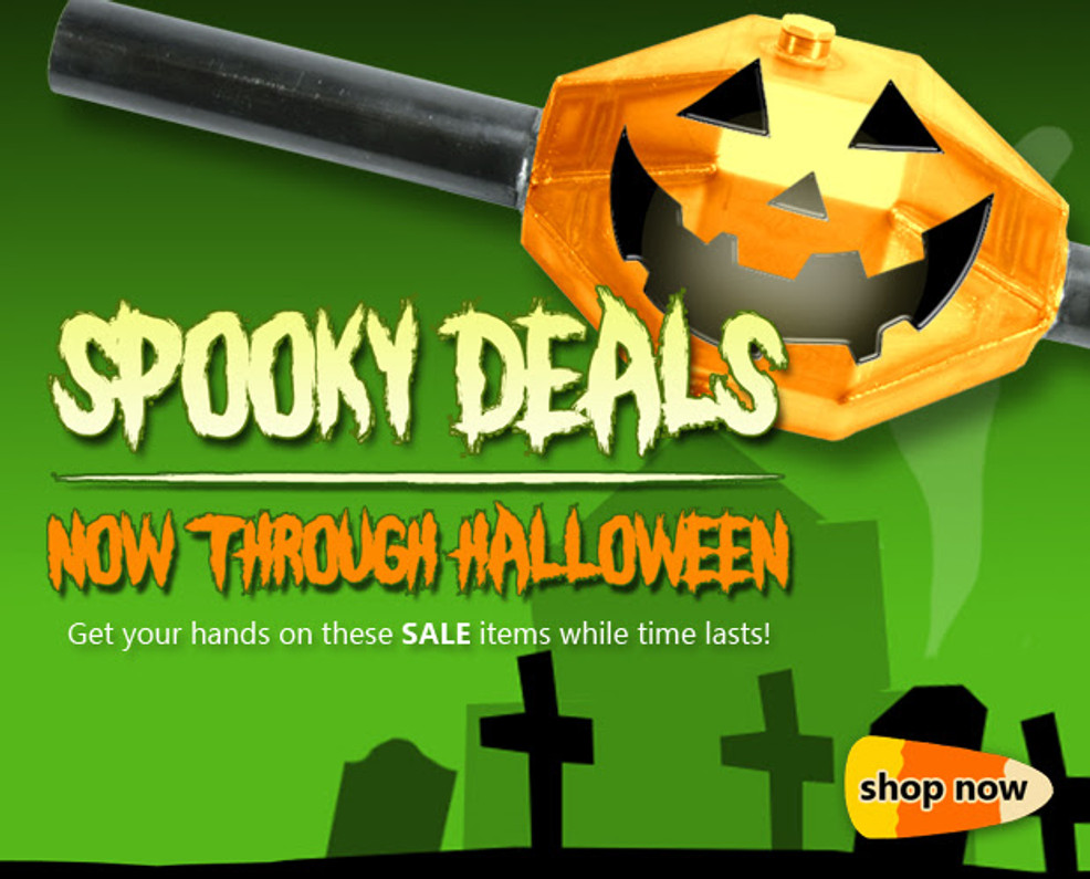  Spooky Deals! Now through Halloween at Quarter-Max.