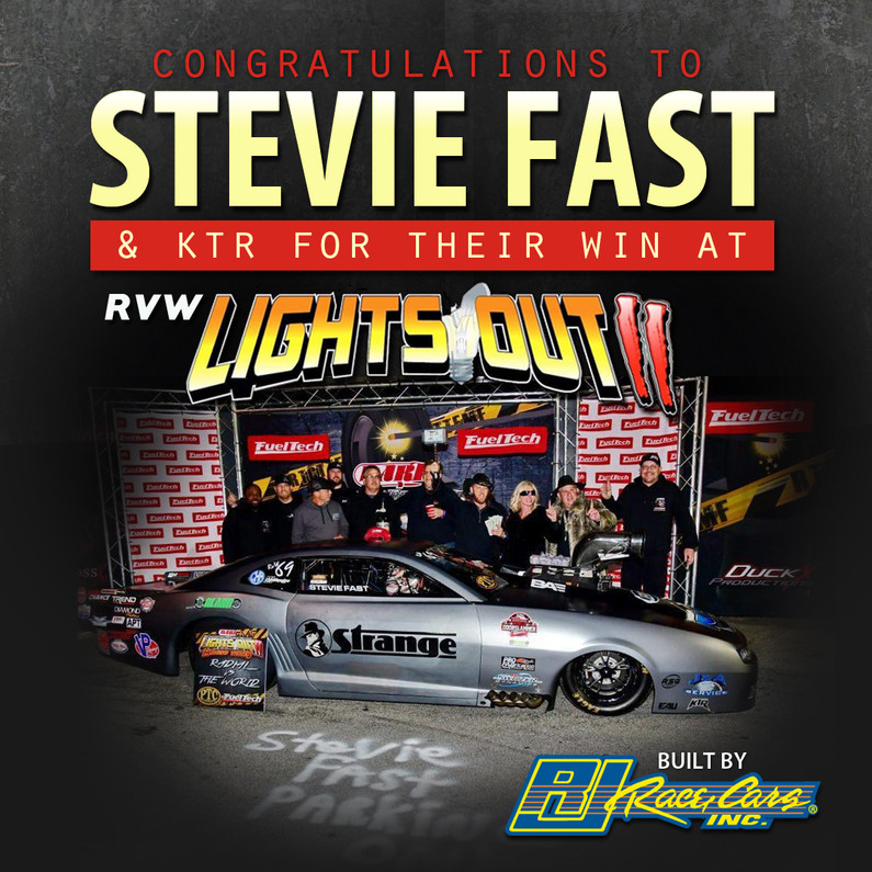 'STEVIE FAST' WINS RVW AT LIGHTS OUT 11