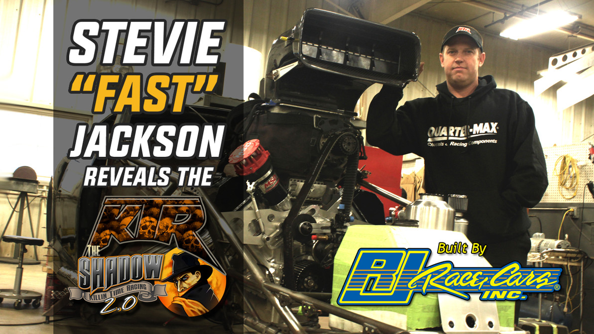 Stevie "Fast" Jackson reveals The Shadow 2.0 built by RJ Race Cars