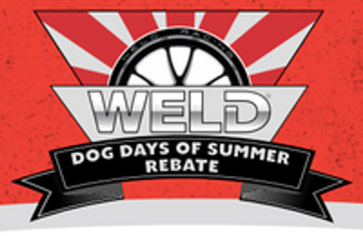 August 1st begins the WELD Racing Wheels' Dog Days of Summer REBATE Savings Promotion!