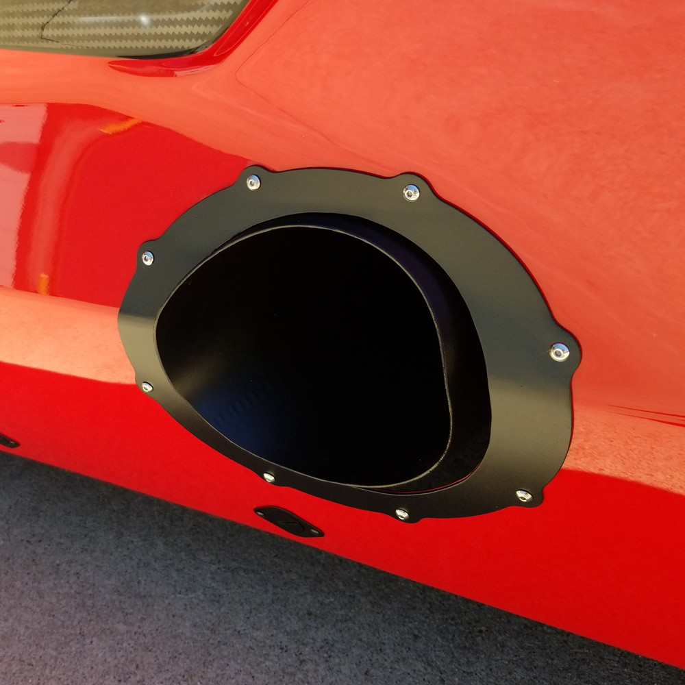 Universal Aluminum Body Exhaust Ring QuarterMax