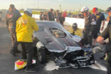 Allen Firestone's Repair Process Begins After Winning NHRA Top Sportsman in Topeka