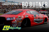 Pro Stock No. 1 Qualifier Bo Butner Hunting For Maple Grove Raceway Trophy in a RJ Race Car 