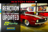 WATCH NOW: Brett Newell's Reaction To His Steel Body 1969 Camaro Updated By RJ Race Cars