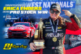 PRO STOCK STAR ERICA ENDERS CLAIMS ANOTHER WIN IN ST. LOUIS IN A RJ BUILT CAMARO