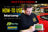 WATCH NOW: RJ Race Cars Shows How-To Use Intercomp RFX Wireless Scales