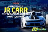 CARR DOMINATES EN ROUTE TO NHRA MOUNTAIN MOTOR PRO STOCK WIN IN A RJ RACE CARS CAMARO! 