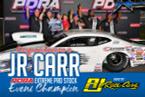 JR CARR CLAIMS AN EXTREME PRO STOCK WIN AT PDRA'S PROSTARS EVENT IN A RJ RACE CAR