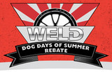 August 1st begins the WELD Racing Wheels' Dog Days of Summer REBATE Savings Promotion!