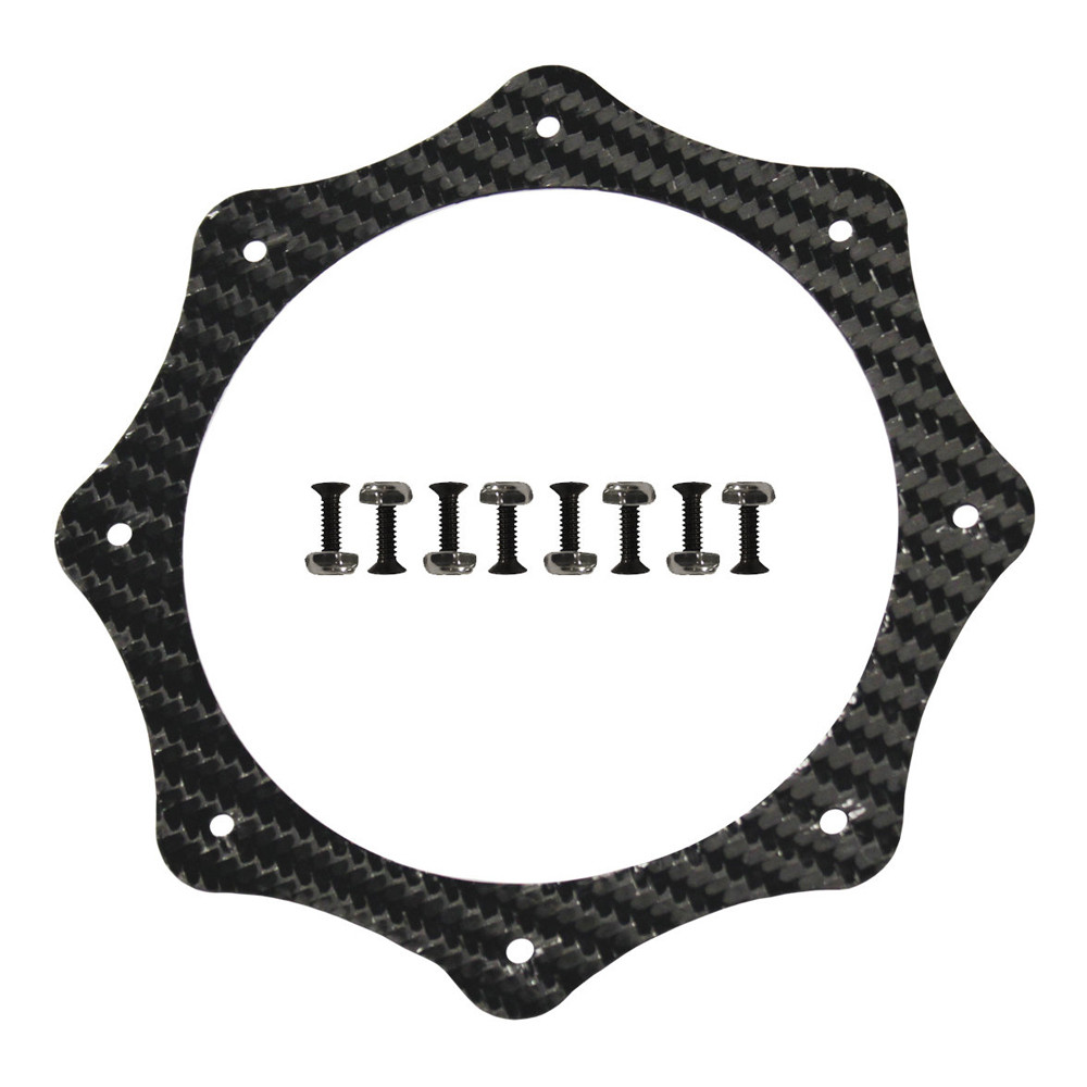 4 in. Carbon Fiber Body Exhaust Ring Kit QuarterMax