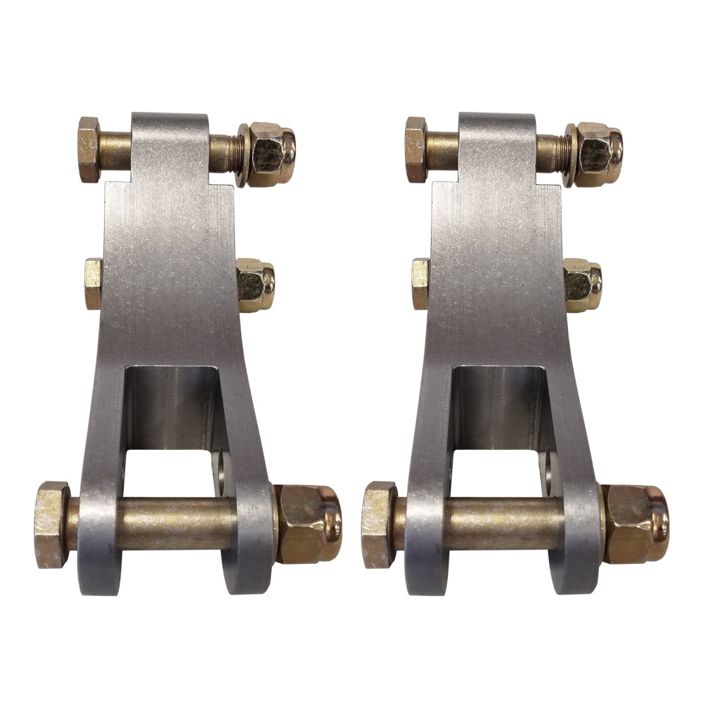 Billet Adjustable Double Shear Shock Mounts QuarterMax