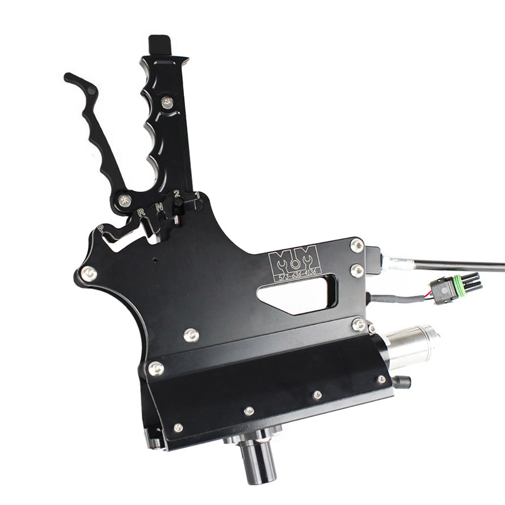 M&M 2Speed TH400 Shifter, Black QuarterMax