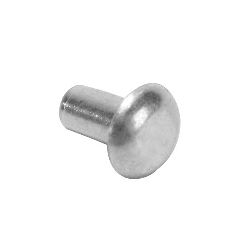 Quarter-Max 600001-250 1/8" x 1/4" Long Solid Smash Rivets, Aluminum