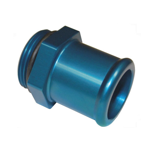 Meziere WP16100B -16 AN ORB to 1 In Slip Hose Fitting, Blue