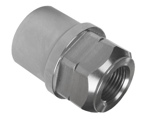 3/4"-16 LH x 1-1/2" .095" Tube Adapter, Hex Style