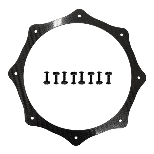 QM 5-1/2 in. Carbon Fiber Body Exhaust Ring Kit (QM-219422
