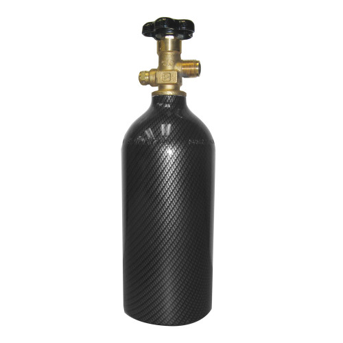 Air Bottle 2-1/2 lb with Carbon Finish