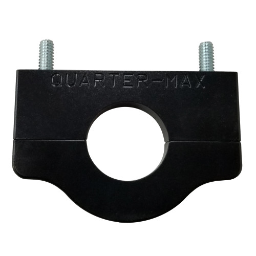 Billet Tube Clamp, Black Anodized - 1.25" Diameter