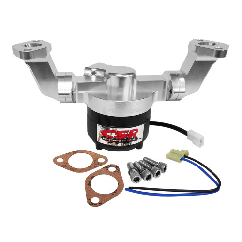 CSR 900NC Big Block Chevy Billet Aluminum Water Pump, Clear