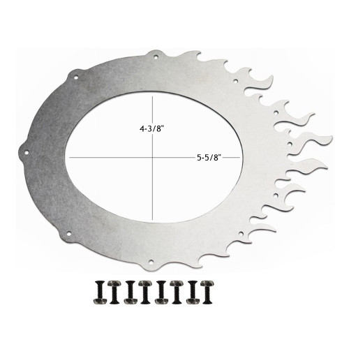 Universal Aluminum Body Exhaust Ring Kit | Quarter-Max