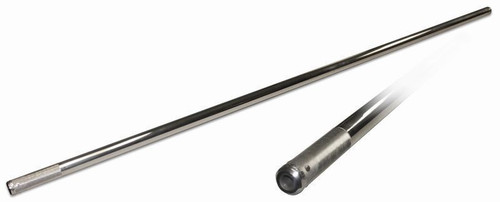 80" Knurled Top Wheelie Bar Tube, 1-1/2" OD, Plated