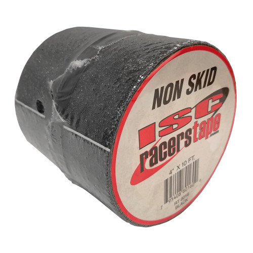 ISC Racers Tape RT8016 Non-Skid Tape, 4 in. x 10 ft., Black