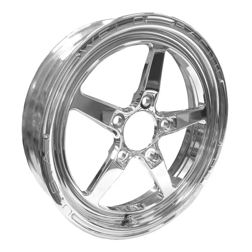 Weld Racing AlumaStar 2.0, 15 in. x 3.5 in., 5 in. x 4.75 in., 2.25 in. BS, Polished