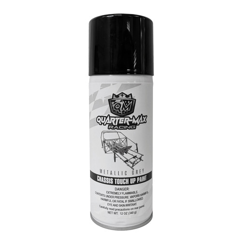 Quarter-Max Racing Chassis Touch Up Paint,  Metallic Grey