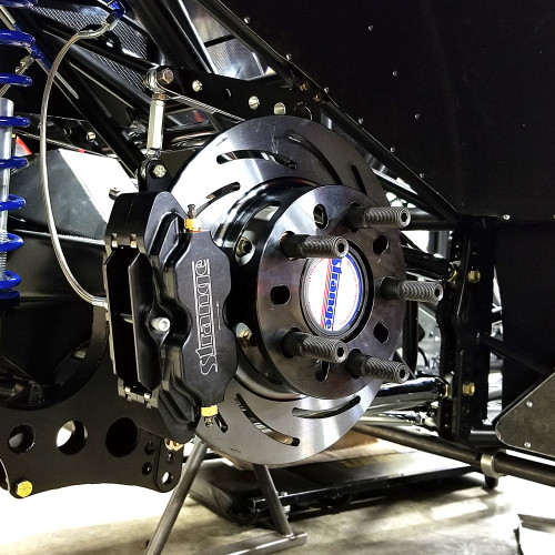Strange Engineering B1704WCM Pro Series Rear Brake Kit Installed
