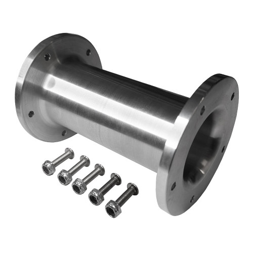 QM Billet Steering Wheel Hub Extension Kit, 5 In., Raw (QM-203103-5R)