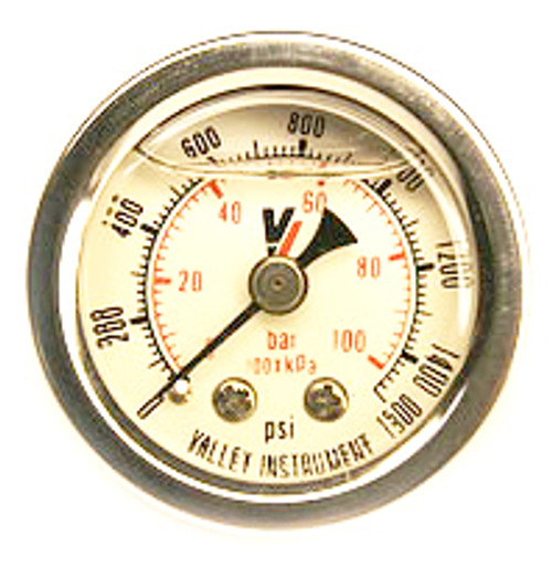 Induction Solutions 1.5 In. Liquid Filled Gauge