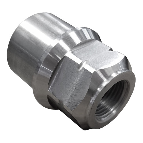 3/4-16 LH x 1-5/8 in. .120 in. Tube Adapter, 4130, Hex Style