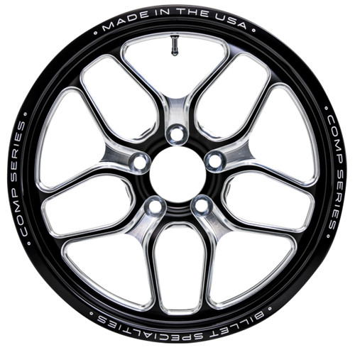 Billet Specialties Comp 7 Black Wheels | Quarter-Max