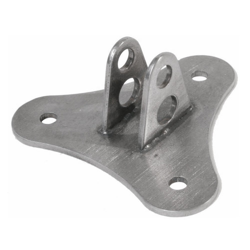 Quarter-Max Wing Strut Mount, Scalloped, Double Tab, Titanium