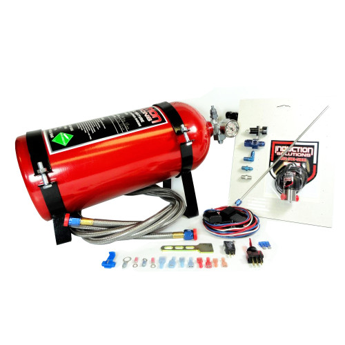 Induction Solutions Nitrous System Completion Kit, 15 lb. Red Bottle