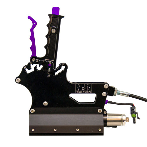 M&M 3-Speed Safe Neutral TH400 Shifter, Black | Quarter-Max