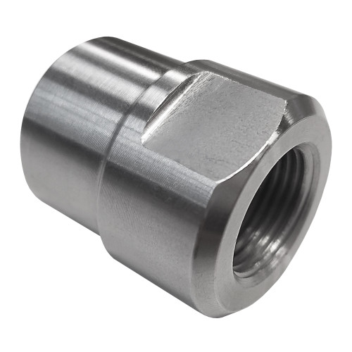 3/4-16 RH x 1-1/4 in. .065 in. Tube Adapter, 4130, Short Style, Load Cell