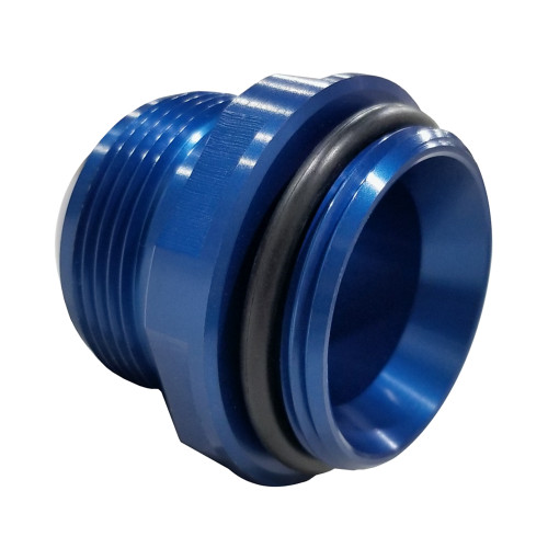 -20 AN to -20 AN Hose WN Style Fitting, Blue