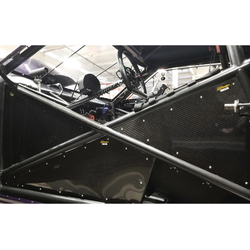 Quarter-Max Lightweight Carbon Fiber (Carbon/Carbon) Sheet, 4 Ft x 8 Ft - Installed