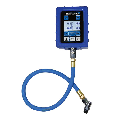 Intercomp Digital Memory Air Pressure Gauge with Angle Chuck, 150.00 PSI 360047