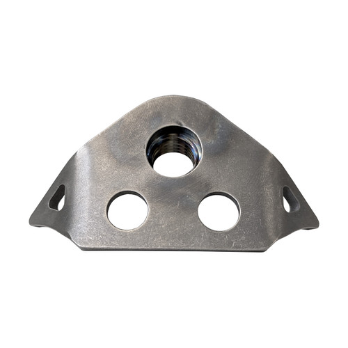 Weight Bar Tab, Short Wing, Titanium, Welded 1/2-13 Thread Nut