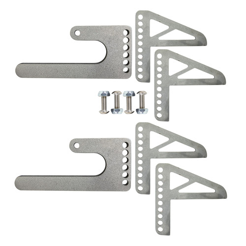 Adjustable Front End Fork Mount Kit, .250 Titanium Forks (QM-219611)