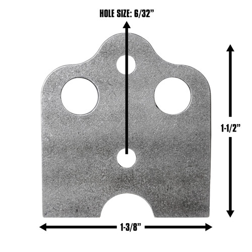 Small Battery Charge Mount, 4130 (QM-410887-1)